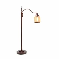 Top 10 ???? Socket Lalia Home Vintage Arched 1 Light Floor Lamp With Mesh Shade ???? -Adesso Sales Store detail2ALLT282
