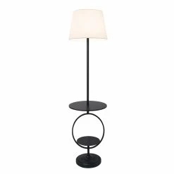 Promo ???? Socket Elegant Designs Bedside Nightstand End Table Dual Shelf Decorative Floor Lamp ???? 10 Promo ???? Socket Elegant Designs Bedside Nightstand End Table Dual Shelf Decorative Floor Lamp ???? -Adesso Sales Store detail2ALLT306