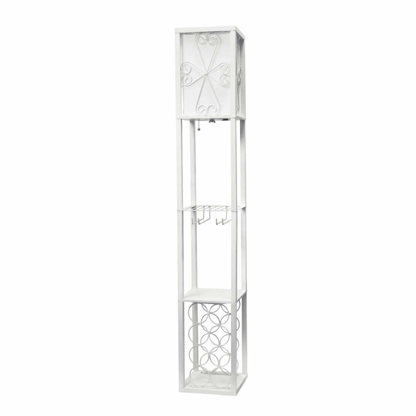 Promo ???? Pull Chain Simple Designs Etagere And Wine Rack Floor Lamp ???? 4 Promo ???? Pull Chain Simple Designs Etagere And Wine Rack Floor Lamp ???? - Image 4