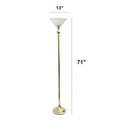 Wholesale ???? Socket Lalia Home Classic 1 Light Torchiere Floor Lamp With Marbleized Glass Shade ✨ 12 Wholesale ???? Socket Lalia Home Classic 1 Light Torchiere Floor Lamp With Marbleized Glass Shade ✨ -Adesso Sales Store detail2ALLT355