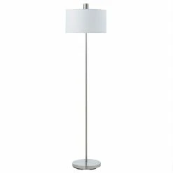 Discount ❤️ Arc Weston Home Spacet Contemporary Brushed Steel Floor Lamp ???? -Adesso Sales Store detail2HME3457