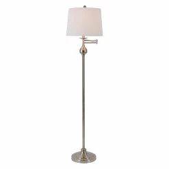 Outlet ✔️ 3-Way Decor Therapy Tina Floor Lamp With Swing Arm ???? -Adesso Sales Store detail2JIMC860 1
