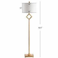 Cheap ???? Standard JONATHAN Y Juno LED Floor Lamp ❤️ -Adesso Sales Store detail2JONA045