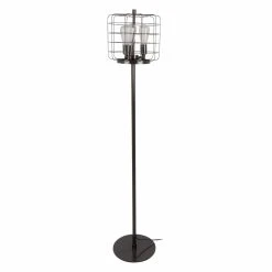 Standard LumiSource Indy Cage Industrial Floor Lamp -Adesso Sales Store detail2LUS1090