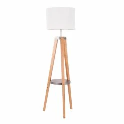 Flash Sale ???? Tripod LumiSource Compass Floor Lamp With Shelf ???? -Adesso Sales Store detail2LUS1250