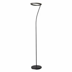 Cheapest ✨ ORE International 73 In. LED Halo Torchiere Floor Lamp ???? -Adesso Sales Store detail2ORE952