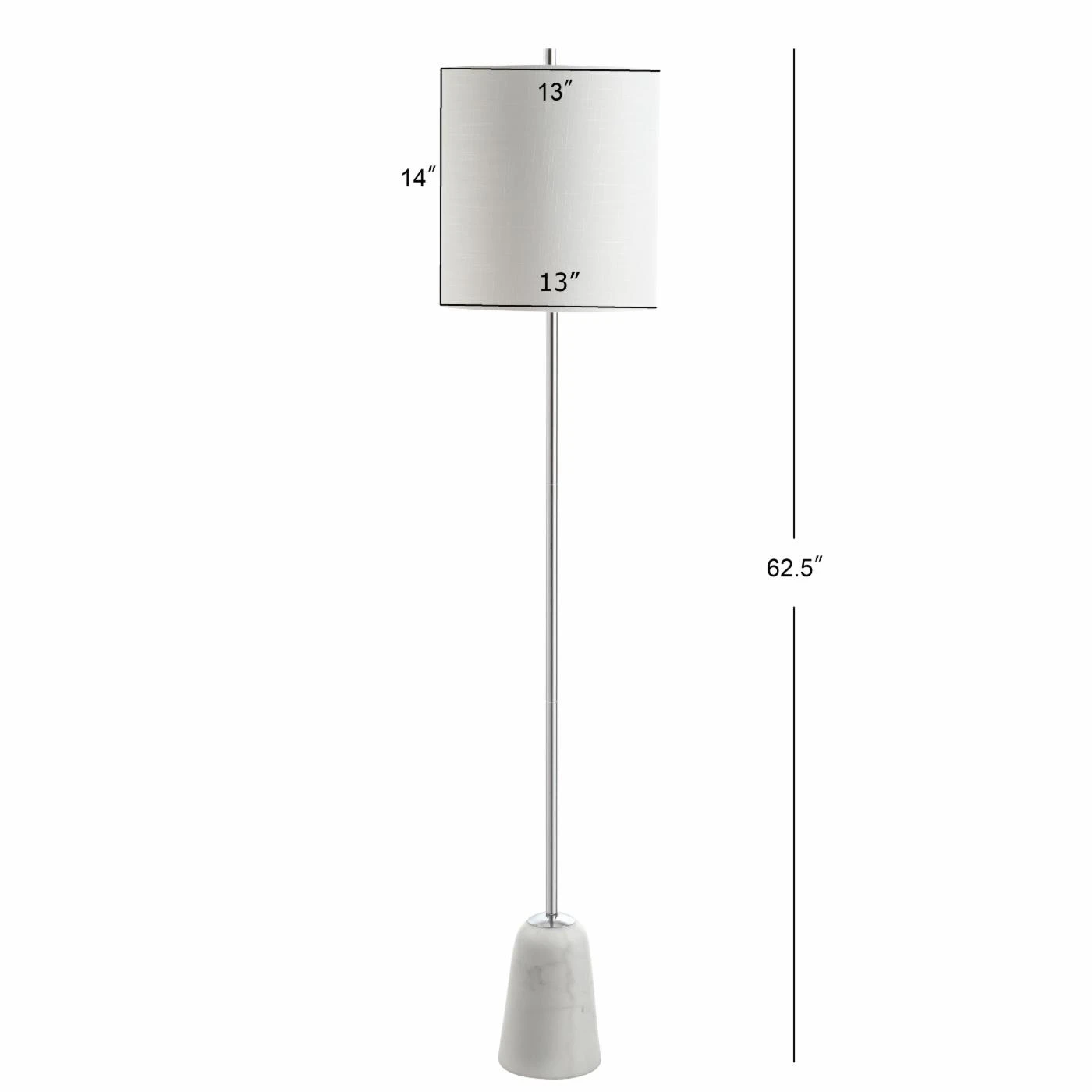 Flash Sale ✔️ Standard JONATHAN Y Lincoln LED Floor Lamp ???? 6 Flash Sale ✔️ Standard JONATHAN Y Lincoln LED Floor Lamp ???? - Image 6