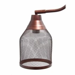 Top 10 ???? Socket Lalia Home Vintage Arched 1 Light Floor Lamp With Mesh Shade ???? -Adesso Sales Store detail5ALLT282