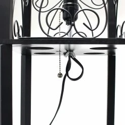 Promo ???? Pull Chain Simple Designs Etagere And Wine Rack Floor Lamp ???? 17 Promo ???? Pull Chain Simple Designs Etagere And Wine Rack Floor Lamp ???? -Adesso Sales Store detail5ALLT314