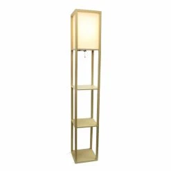 Wholesale ???? Pull Chain Simple Designs LF1014 Floor Lamp With Shelf ✔️ -Adesso Sales Store detail6ALLT209 1