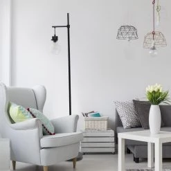 Best Pirce ✔️ Socket Lalia Home 1 Light Beacon Floor Lamp With Clear Glass Shade ❤️ -Adesso Sales Store detail6ALLT340