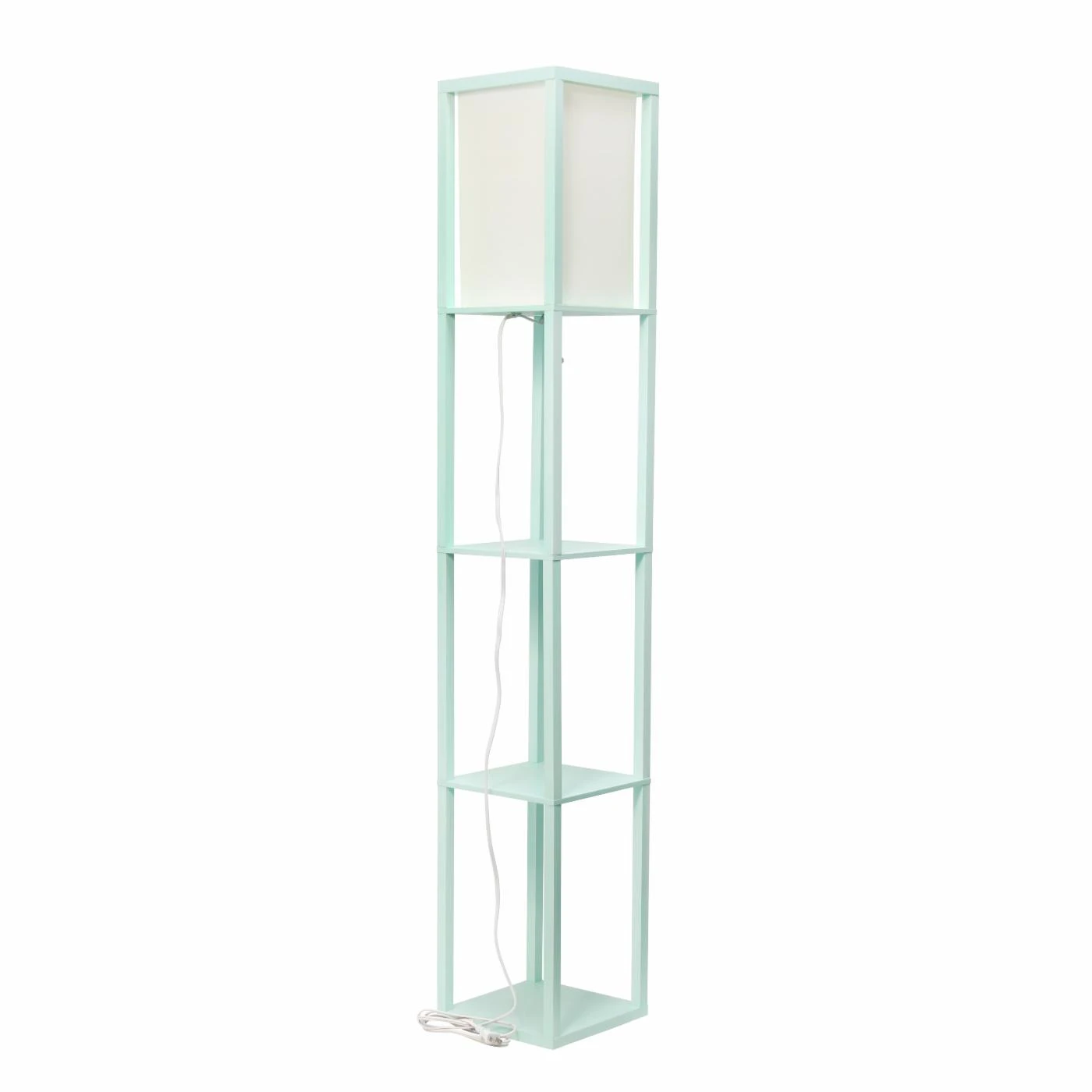 Brand new ???? Pull Chain Lalia Home Column Shelf Floor Lamp With Linen Shade ???? 10 Brand new ???? Pull Chain Lalia Home Column Shelf Floor Lamp With Linen Shade ???? - Image 10