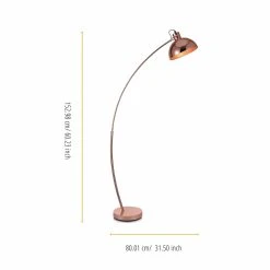 Outlet ???? Standard Versanora Arco Floor Lamp ???? -Adesso Sales Store detail7EHF907