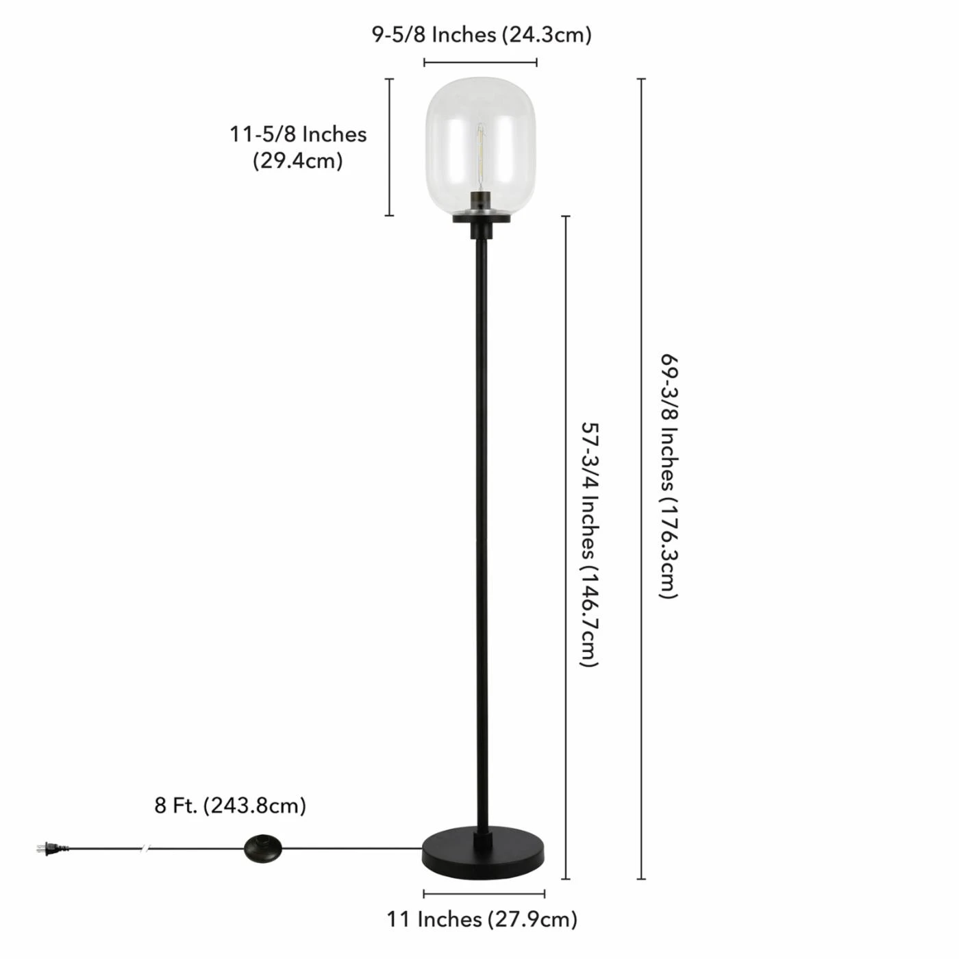 Budget ⌛ Hudson & Canal Standard Hudson & Canal Agnolo Floor Lamp ???? 10 Budget ⌛ Hudson & Canal Standard Hudson & Canal Agnolo Floor Lamp ???? - Image 10