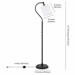 Cheap ⭐ Hudson & Canal Standard Hudson & Canal Harland Floor Lamp ???? -Adesso Sales Store detail7HUDO103