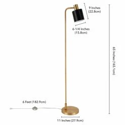 Outlet ???? Hudson & Canal Arc Hudson & Canal Thew Floor Lamp ❤️ -Adesso Sales Store detail7HUDO116