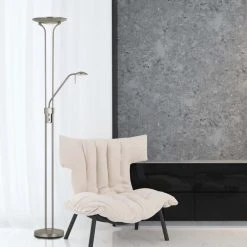 Cheapest ✨ Cal Lighting Pavia LED Torchiere With Reading Light ???? -Adesso Sales Store detailCAL579