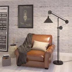 Flash Sale ❤️ Hudson & Canal Socket Hudson & Canal Descartes Floor Lamp ❤️ -Adesso Sales Store detailHUDO054