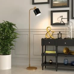 Outlet ???? Hudson & Canal Arc Hudson & Canal Thew Floor Lamp ❤️ -Adesso Sales Store detailHUDO116