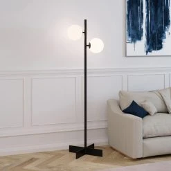 Hot Sale ???? Hudson & Canal Standard Hudson & Canal Twee Floor Lamp ???? -Adesso Sales Store detailHUDO118