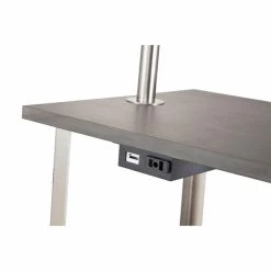 Coupon ???? Pull Chain ORE International Dru 58 In. Square Side Table Floor Lamp And USB Station ❤️ -Adesso Sales Store detailORE1067