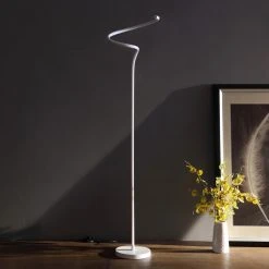New ⭐ Standard Ore International Curvilinear Floor Lamp ???? -Adesso Sales Store detailORE1117