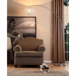 Deals ???? ORE International Oma 84.5 In. Brushed Nickel Arch Floor Lamp ???? -Adesso Sales Store detailORE920