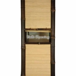 Buy ❤️ Standard Oriental Furniture Kojima Japanese Bamboo Shoji Lantern Floor Lamp ✨ -Adesso Sales Store detailOUI685