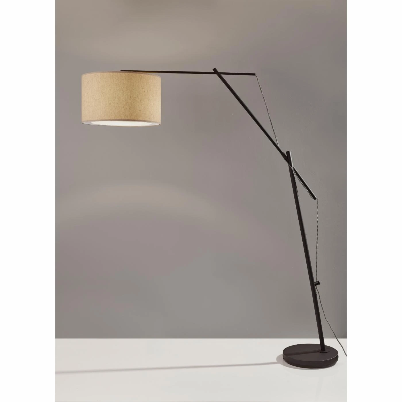 Budget ???? Arc Adesso Broome Floor Lamp ???? 2 Budget ???? Arc Adesso Broome Floor Lamp ???? - Image 2