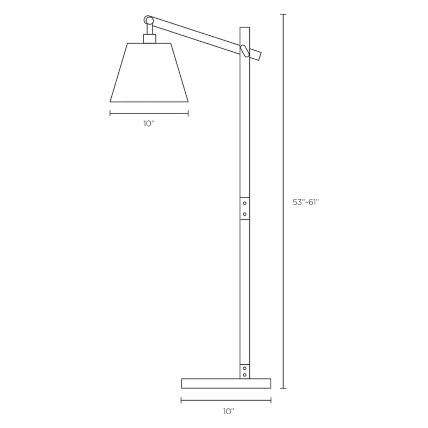 Brand new ???? 3-Way Adesso Walden 4089 Floor Lamp - Natural ✔️ 2 Brand new ???? 3-Way Adesso Walden 4089 Floor Lamp - Natural ✔️ - Image 2