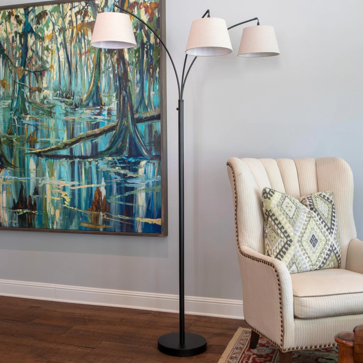 Hot Sale ???? 3-Way Decor Therapy Ashbury 3 Arm Floor Lamp ???? 2 Hot Sale ???? 3-Way Decor Therapy Ashbury 3 Arm Floor Lamp ???? - Image 2
