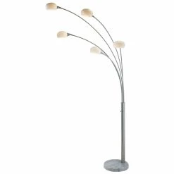 New ???? Adesso Luna Arc Floor Lamp ????