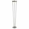 Brand new ⌛ Standard Adesso 5233-22 Odyssey Silver Floor Lamp ????