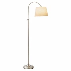 Best Sale ???? 3-Way Adesso Bonnet 3188 Floor Lamp - Satin Steel ????