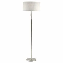 Cheapest ???? 3-Way Adesso Hayworth 3457 Floor Lamp - Satin Steel ????