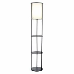 Wholesale ???? Standard Adesso Stewart Shelf Floor Lamp ????