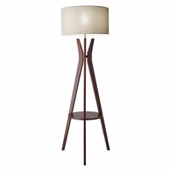 Top 10 ???? 3-Way Adesso Bedford Shelf Floor Lamp ????
