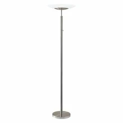 Discount ❤️ 3-Way Adesso Stellar Torchiere Floor Lamp ✔️