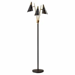 Best Pirce ???? 3-Way Adesso Nadine 3 Arm Floor Lamp ????