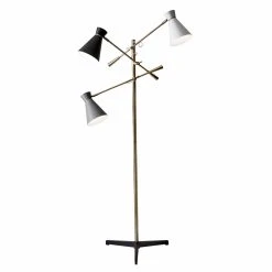 Buy ???? Socket Adesso Lyle 3-Arm Floor Lamp ❤️