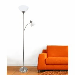 Promo ???? Standard Simple Designs Floor Lamp With Reading Light ????