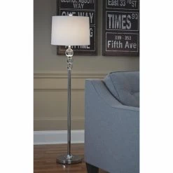 Buy ???? 3-Way Signature Design By Ashley Joaquin Crystal Floor Lamp ????