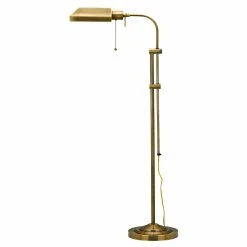 Best Sale ???? Standard Cal Lighting BO-117FL Pharmacy Floor Lamp With Adjustable Pole ????