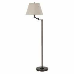 Coupon ⭐ 3-Way Cal Lighting BO-2350FL Swing Arm Floor Lamp ????