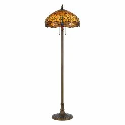 Best Pirce ✨ Standard Cal Lighting BO-2372FL Tiffany Floor Lamp ????