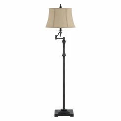 New ???? 3-Way Cal Lighting BO-2443SWFL Madison Floor Lamp ????