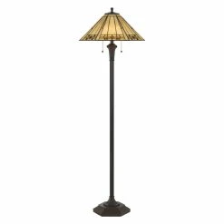 Top 10 ???? Standard Cal Lighting Tiffany BO-2676 Floor Lamp ????