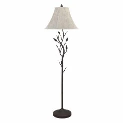 Hot Sale ???? 3-Way Cal Lighting Hand Forged Iron Floor Lamp ????