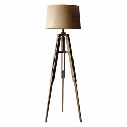 Coupon ???? 3R Studios 62.25 In. Mariner Wood Tripod Floor Lamp ????