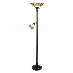 Wholesale ???? 3-Way Springdale Lighting Crystal Leaf Floor Lamp ????